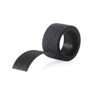 Velcro Qwik Tie Uncut Tape Roll, 3/4 x 25 Yards, Black